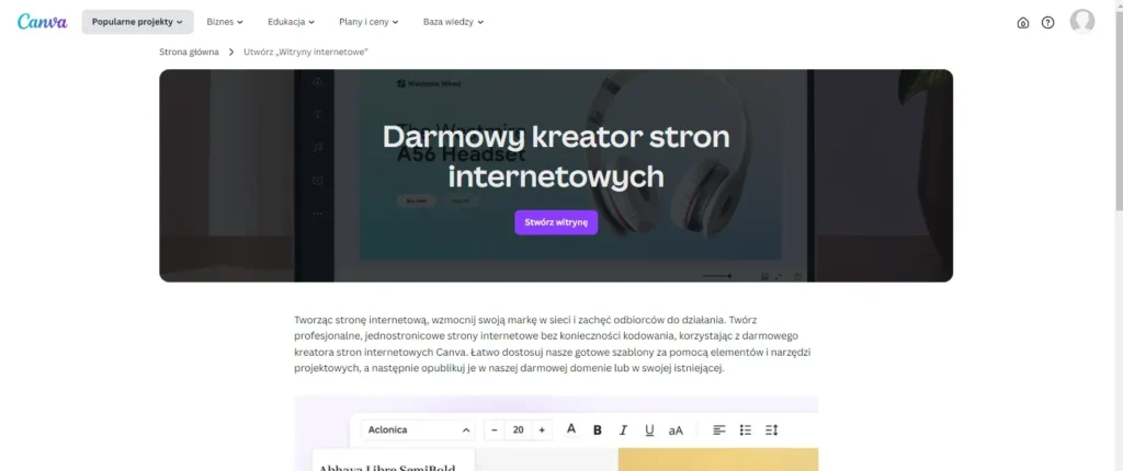 Zakładanie strony internetowej krok po kroku - krok 1